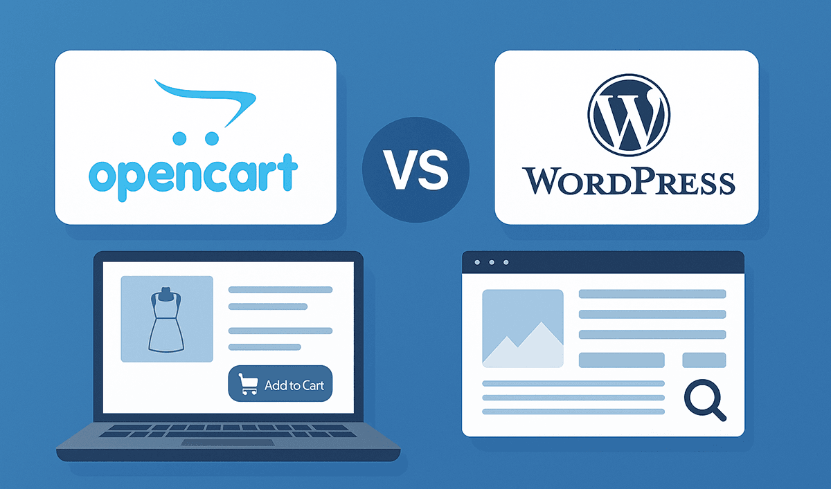 порівняння OpenCart і WordPress для створення інтернет-магазину