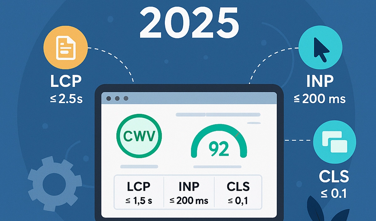 Core Web Vitals 2025 — оптимізація швидкості та зручності сайту Запитати в ChatGPT