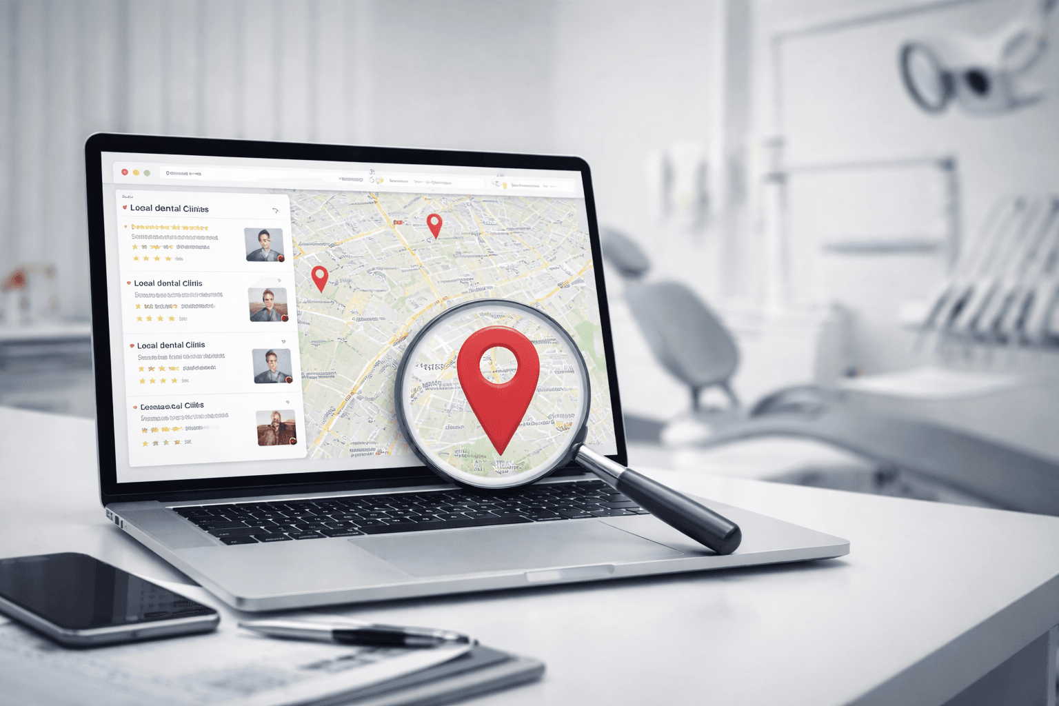 Локальне SEO для стоматологічної клініки та просування в Google Maps